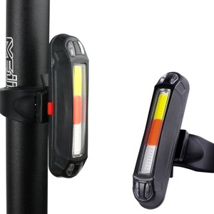 <span class=keywords><strong>Luz</strong></span> Trasera de Bicicleta <span class=keywords><strong>Recargable</strong></span> con LED Verde, Rojo, Azul y Blanco, para Seguridad, Supervivencia, Mascotas, Ciclismo Nocturno, Advertencia de Seguridad - Product Image 1