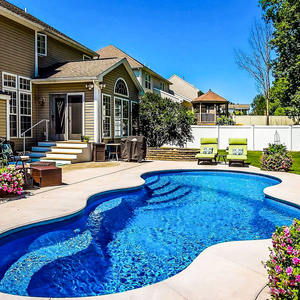 Personalizado de fibra de vidrio Spa Swim enterrado Fibra de vidrio <span class=keywords><strong>Piscina</strong></span> de diseño Fabricantes Rectángulo enterrado <span class=keywords><strong>Piscina</strong></span> al aire libre - Product Image 6