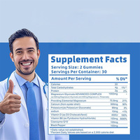 Permen Kunyah Magnesium Glycinate Complex Suplemen Asam Amino dengan Multi Mineral Rasa Blueberry Merek Kustom Grosir