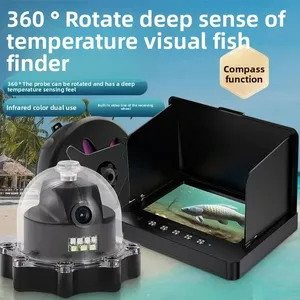 เครื่องหาปลาแบบหมุนได้ 360 องศา รุ่นใหม่ พร้อมจอแสดงผลภาพความละเอียดสูง สมอตกปลา และกล้องความคมชัดสูงพิเศษ - Product Image 2