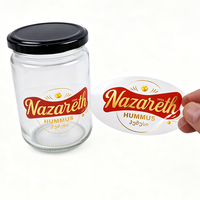 Pegatinas Personalizadas Redondas, Etiquetas Autoadhesivas de Vinilo Impermeables, Pegatinas con Logotipo de Marca para Etiquetas de Embalaje