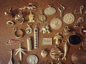 सिक्का डिय धातु चांदी के गहने सोने की प्लेटेड कस्टम डिजाइनर स्टेनलेस स्टील फाइन फैशन पेंडेंट और गहने बनाने के लिए आकर्षण - Product Image 2