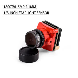 Airixxi 1800tvl fpv <span class=keywords><strong>Camera</strong></span>-5MP 0.0001lux חיישן אור 165 fov 2.1 מ "מ עדשה osd מתכווננת ntsc/pal וידאו 5-40v קלט - Product Image 4