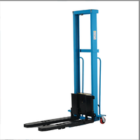 Chariot élévateur électrique portable, grue de levage, capacité de 1500 kg, élévateur hydraulique de marchandises