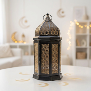 Dernière Lanterne à Bougie en Métal de Style Marocain pour la Décoration de la Maison et des Événements, Fabricants Indiens - Product Image 3