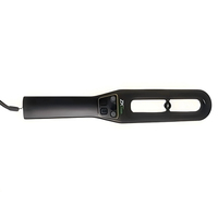 Détecteur de métaux portable RF d'alarme de magasin de haute qualité ZK-D160 de sensibilité réglable avec 2 * piles AA Ni-MH et chargeur DC