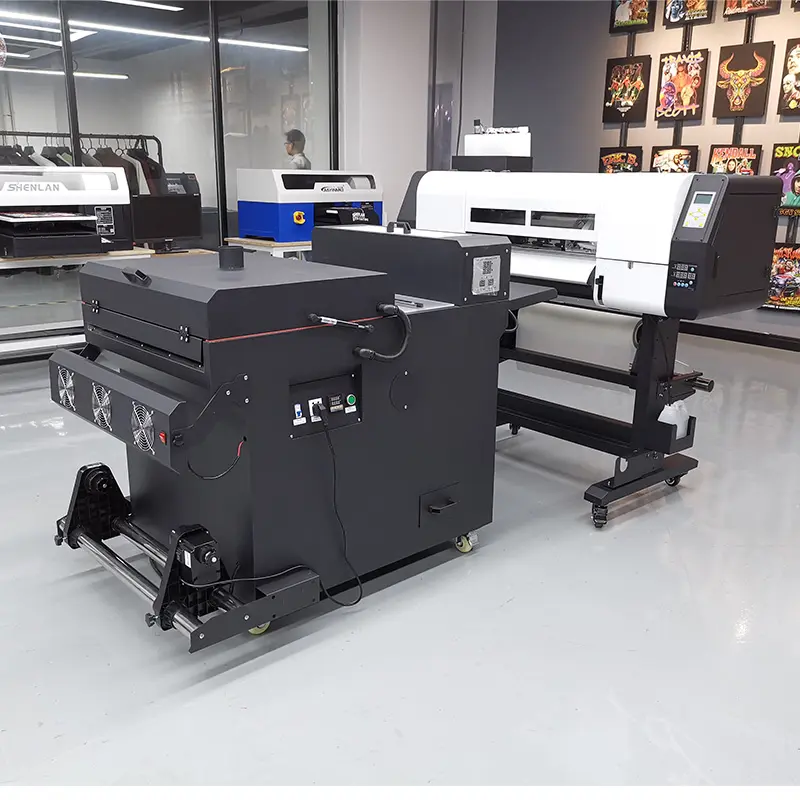 60cm DTF printer roll direct to garment pet film printer automatic digital t shirt printing machine dtf printer for clothes