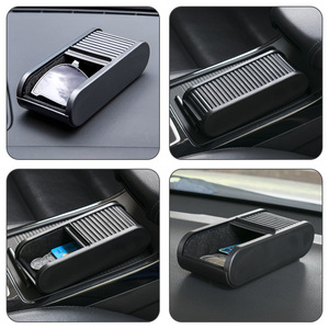 <b>Car</b> storage box, glasses case, <b>car</b> dashboard coin box, lidded storage box, phone holder, <b>car</b> accessories - Product Image 2