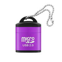 Mini carte Mi-cro SD téléphone portable haute vitesse TF lecteur de carte mémoire ordinateur voiture haut-parleur lecteur de carte