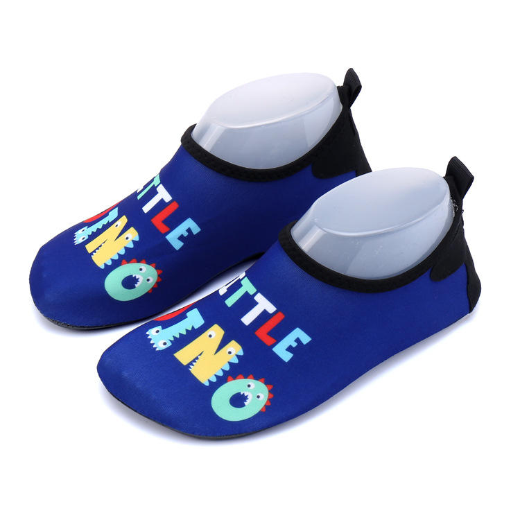 Deep blue dinosaur letters