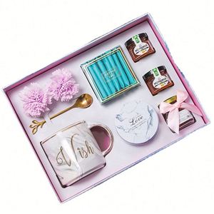Wholesale Promotional Wedding Gifts Ideas Festive Best Man Accompanying Ceramic Mugs Customized Logo Handmade Bone China - Product Image 1