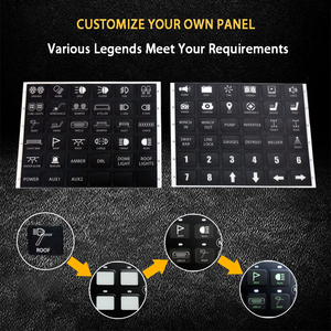 8 Shooter Light Bar hộp điều khiển với có thể sạc lại điều khiển không dây bảng điều chỉnh chuyển đổi cho Led Bar ánh sáng - Product Image 4