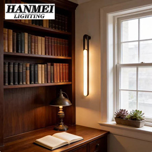 Modern Stainless Steel & Marble <b>Wall</b> <b>Sconce</b> With LED Light Source for Living Room Bedroom Home Office HM-YL-W761 Modern Design S - Product Image 3