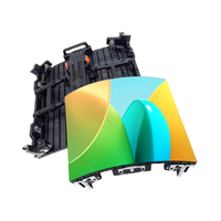 Pantalla LED Curva Flexible de Alquiler para Interiores/Exteriores, para Centros Comerciales, Tiendas Minoristas y Metro