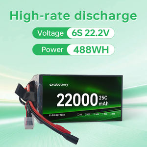 Аккумуляторная батарея 4S 6S 22000mah FPV 10000mah 8S 12S 14S 17S 18S 22,2 v Lipo батарея для FPV дрона по индивидуальному заказу - Product Image 2