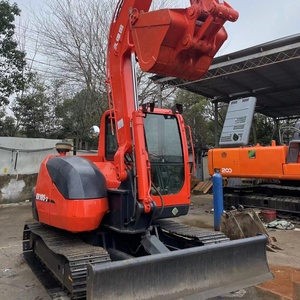 Excavadora Kubota 185 Usada de 8 Toneladas, Máquina Excavadora Japonesa Usada KX185 KX185-3, Mini Excavadora Kubota - Product Image 1