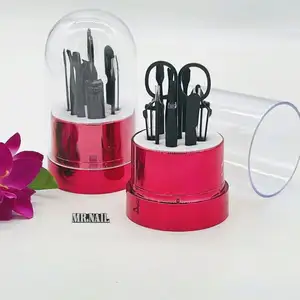 Strumenti all'ingrosso di verniciatura in gomma per unghie kit di toelettatura da viaggio strumento per la cura personale 20 pezzi set per manicure e pedicure