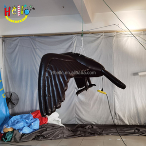 Inflable Cuervo inflable animal de pájaro negro - Product Image 5