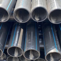 Tuyau de pression PE100 HDPE SDR11 en polyéthylène pour les projets d'infrastructure de transmission d'eau souterraine