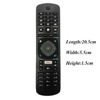 Reemplazo de control remoto RCU 163500871 para Philips 4K Smart LED TV con función Netflix 3986GR08