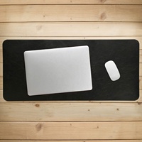 Grand tapis de bureau en cuir PU imperméable pour joueur tapis de souris de jeu tapis de souris d'ordinateur en cuir tapis de clavier couverture de table bureau à domicile
