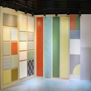 Tấm xi măng chống cháy chống thấm nước hiện đại bảng điều khiển xi măng bê tông nghệ thuật cường độ cao chạm khắc mô hình ba chiều - Product Image 4