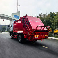 Camion de ramassage des déchets Dongfeng 4x2 15 m³ à chargement arrière de 12 tonnes, prix usine, pour la collecte des ordures urbaines