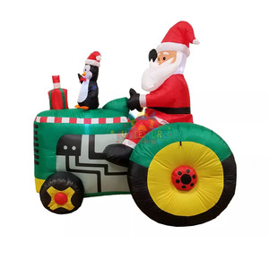 Airblown <strong>Inflatable</strong> Christmas Decor 9ft <strong>Grinch</strong> with Max and Cindy Lou on Sleigh for Outdoor Xmas Party - Product Image 5