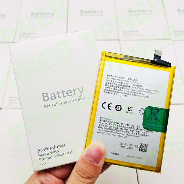 Hot Selling Rechargeable Lithium Battery for OPPO A1k A3s A5s A9 A7 A15 A17k A31 A37 A40 A53 2020 Original Mobile Phone Battery