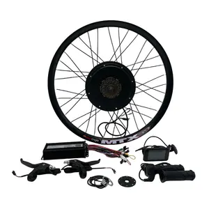 36V 48V 52V 1500W 전기 자전거 ebike 변환 키트 36-52V 45A 사인파 컨트롤러 UKC1 다채로운 디스플레이 V6L PAS