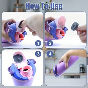 Couvre-bouteille anti-fuite Owala FreeSip Sway, joint en silicone de remplacement et bouchon anti-déversement pour les gobelets Owala promotionnels de 30 oz et 40 oz - Product Image 4