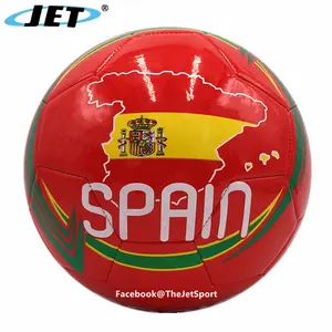 カスタマイズされたスペイン国旗Futbolサッカーバロンボール