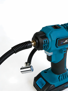 ปั๊มลมพกพาไร้สาย 21V ใช้แบตเตอรี่ลิเธียม - Product Image 3