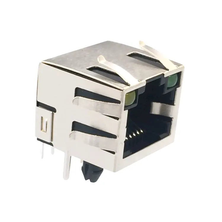 USA Standard E5J88 Series Modular Jack 8P8C RJ45 Female Connector Without Magnetic