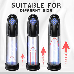 Bomba de Vacío Eléctrica de Silicona ABS para Pene, 5 Niveles de Succión, Masturbador Masculino, Bomba de Alargamiento de Pene, Marca Wellwanted AS-ZBQ66, Entrenador Sexual - Product Image 2