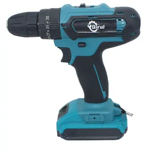 Professional Industrial Grade 21V 1500mAh Power Drill Tool With Battery Power 1421