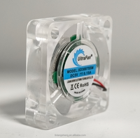 Ventilateur de refroidissement axial DC transparent haut de gamme 30x30x7mm, faible bruit, pour boîtier PC, mini-électronique, service OEM