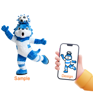 <strong>Customized</strong> Anthropomorphic Football Mascot Costume Soft Stuffed Sports Mascot Doll International Sports WorldCup - Product Image 3