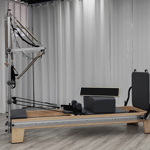 Reformer de Pilates con Torre y Riel Completo, Equipo de Pilates para Estudios de Fitness Comerciales y Centros de <span class=keywords><strong>Yoga</strong></span> - Product Image 6