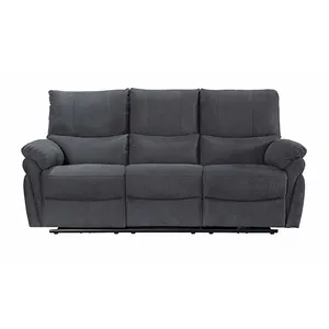 Electric Fabric Recliner Sofa Living Room Motion Sofa with Power Seat