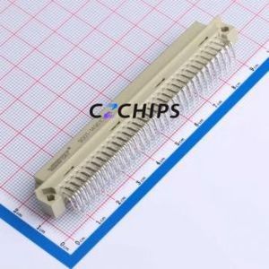 9001-14961C00A DIN41612 Connector Bent Lead Through Hole,P=2.54mm Connector 96P 3 2.54mm Right Angle Insert - Product Image 2