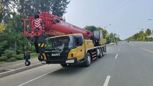 Construcción Maquinaria de segunda mano Sany STC250H Grúa de coche usado Grúa móvil hidráulica de 25 toneladas a la venta - Product Image 2