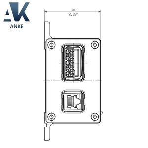 2581810000 IE-CDR-V14MRJ/VAPM-C Weidmuller, répéteur cuivre PROFINET, FreeCon, IP65 - Product Image 3