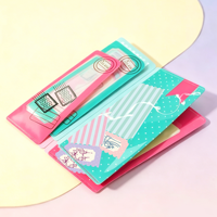 Porte-billets lenticulaire en PVC personnalisé, motif dessin animé anime, pour la remise des diplômes, Halloween et Noël