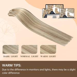 Extensiones de clip de cabello humano brasileño FUBILI, máquina Remy de 12 pulgadas, trama doble recta, todos los colores - Product Image 6