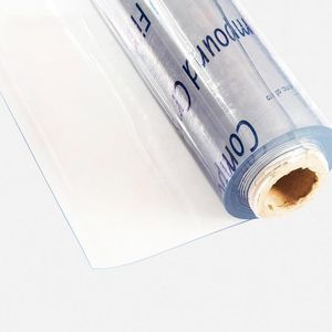 Factory Direct Supply 50/70/100 Micron PVC Clear Soft Film Flexible Plastic Sheet Roll With Good Price
