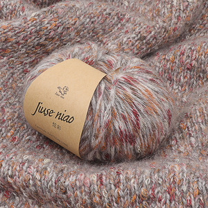 Hilo <span class=keywords><strong>de</strong></span> lana <span class=keywords><strong>de</strong></span> alpaca <span class=keywords><strong>de</strong></span> nueve colores, teñido, hecho a mano, para tejer, ganchillo, bufanda, gorro, chal, suéter, <span class=keywords><strong>de</strong></span> <span class=keywords><strong>fábrica</strong></span> - Product Image 2
