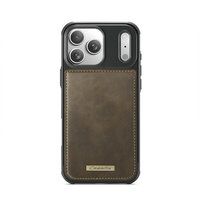 Étui portefeuille à chargement rapide CaseMe pour iPhone 18 Pro 17 16 15 14 13 12 11 7 8 Plus, coque arrière en cuir PU