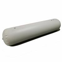 Bouée gonflable nervurée robuste en PVC de 0,9 mm, 150x35x35 cm, taille et couleur personnalisables, pour bateau, yacht, voilier, quai, surf et flottation aquatique