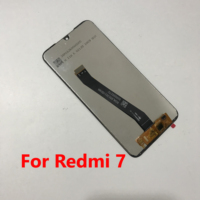 MOQ: 10 Piezas al por Mayor para Xiaomi Redmi 7 M1810F6LG, Pantalla LCD, Digitalizador de Pantalla Táctil, Ensamblaje con/sin Marco